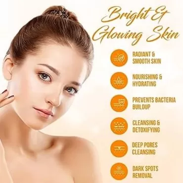 Detoxifying Face & Body Scrub for Healthy, Glowing Skin! This all-natural turmeric body and face scrub is the best 100% pure turmeric face scrub for acne & spots. The skin cleansing face scrub brightens & boosts glow to leave the complexion bright & beaut