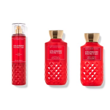 Bath and Body Works - Strawberry Pound Cake - Dail...