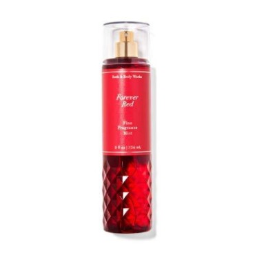 Bath & Body Works - Forever Red - Gift Set - Fine Fragrance Mist & Body Cream - Packaging Varies
