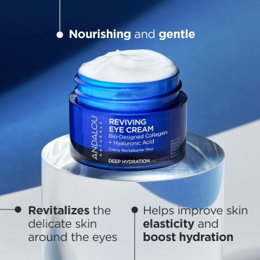 Andalou Naturals Deep Hydration Reviving Eye Cream...