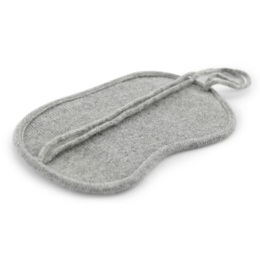 Jet&Bo 100% Pure Cashmere Lite Eye Mask Gray in Gi...