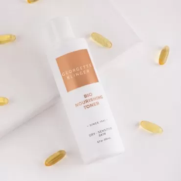 Georgette Klinger Bio Nourishing Toner - Deeply Hydrates, Cleanses Pores, Supports Cell Turnover, Barrier Protection, with Vitamins, Botanicals, Betaglucan, and Antioxidant-Rich - 6.7 oz