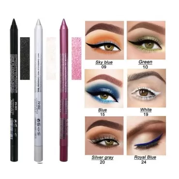 2 colros Eyeliner Pen, Eye Shadow Pencil, Pearl Ey...