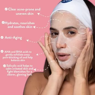 MISS SPA Face Mask Skin Care, Clear Skin Enzyme Pe...