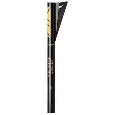 L'Oreal Paris Cosmetics Halloween Makeup Kit, Infallible Flash Cat Liquid Brush Tip Eyeliner With Limited Edition Cat Ear Headband, Black
