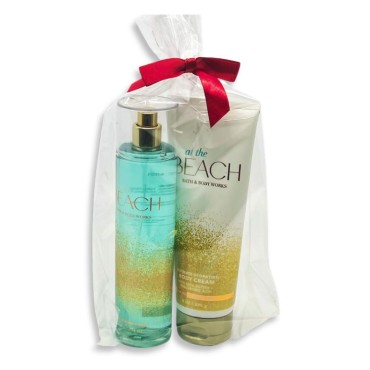 Bath & Body Works At the Beach - Gift Pack for Holiday - Mist 8oz and Body Cream 8oz