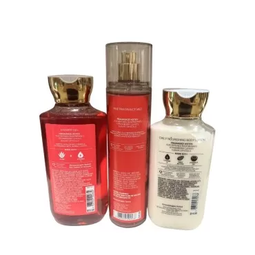 Bath & Body Works Sun-Ripened Raspberry - 3pc bund...