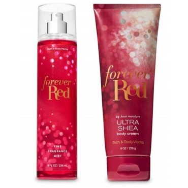 Bath & Body Works Forever Red Set - Fine Fragrance...