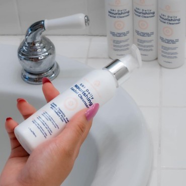 Skin Research Institute (SRI Daily Nourishing Facial Cleanser - Gentle Cleansing - Supports Cell Renewal & Radiant Skin