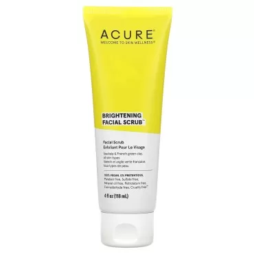 Acure Organics Brightening Facial Scrub, 4 fl. oz,...