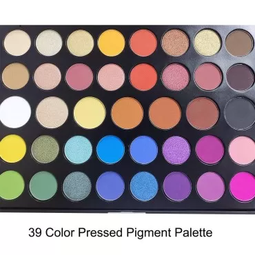 39 Color Pro Makeup Pallet, Pigmented Matte Shimme...