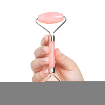 Plum Beauty Rose Quartz Facial Roller...
