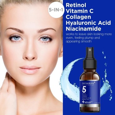 5 in 1 Super Charged Anti-Aging Face Mist w/Retino...