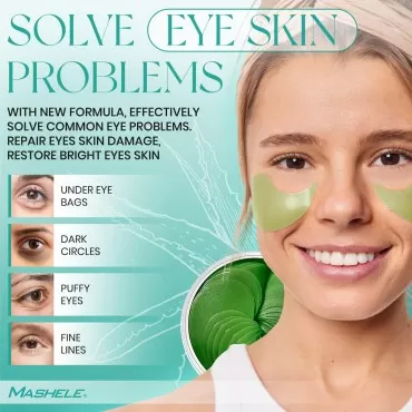 MASHELE Aloe Vera Gel Eye Mask Skin Care - 60 Pcs ...