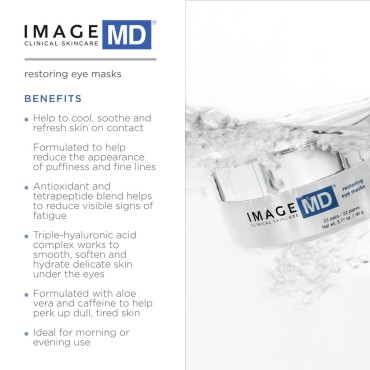 IMAGE Skincare MD Restoring Eye Masks, 22 ct....