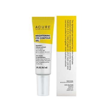 ACURE Brightening Eye Contour Gel - Eye Cream for ...