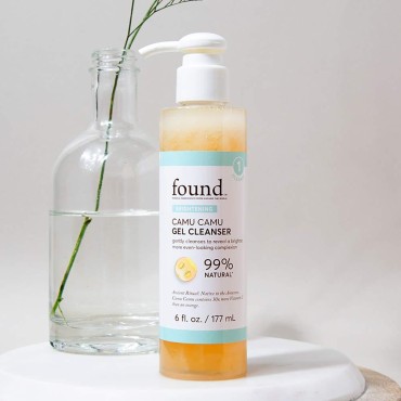 YoovatFOUND Skincare Camu Camu Gel Face Cleanser, ...