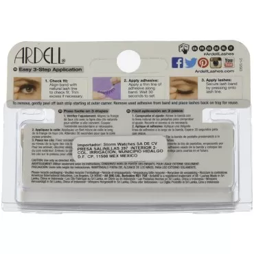 Ardell 101 demi Black Fashion Lashes, 1 Count