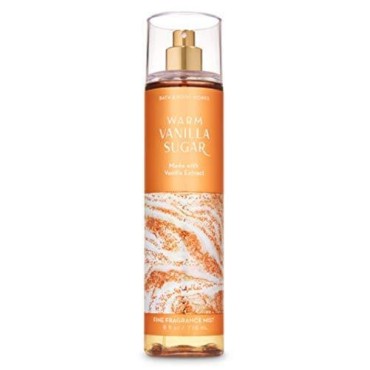 B & Body Works Warm Vanilla Sugar - Full Size Set - Shower Gel, Body Lotion, Fine Fragrance Mist