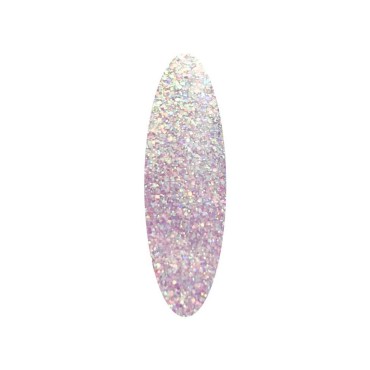 CAI Beauty NYC Platinum Glitter | Easy to Apply, Easy to Remove | Roll On Shimmer for Body, Face and Hair | Holographic Cosmetic Grade Glamour