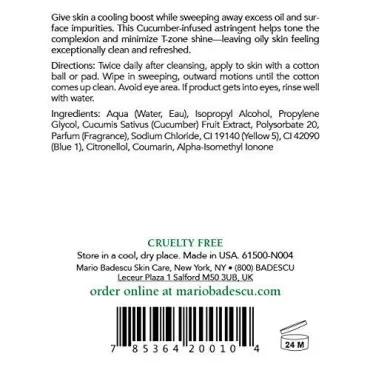 Mario Badescu Cucumber Cleansing Lotion for Combin...