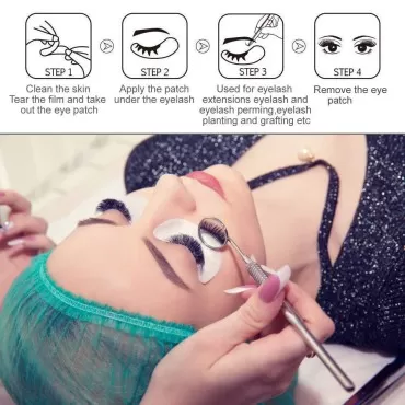 Under Eye Pads, Lint Free Lash Extension Eye Gel P...