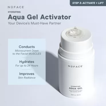 NuFACE Aqua Gel Activator. Extra-Large Lightweight...