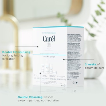 Curel Japanese Skin Care Travel Size Toiletries, f...