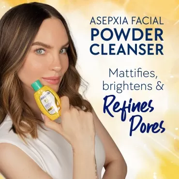 Asepxia Facial Cleanser Powder, Non-Abrasive Exfol...