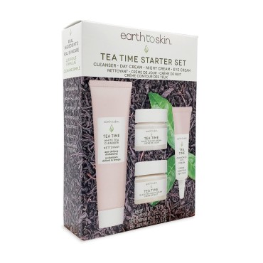 Earth To Skin Tea Time Starter Set: White Tea Clea...