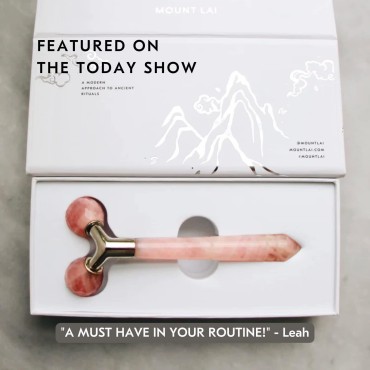Mount Lai Rose Quartz Tension Melting Massager for...
