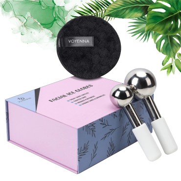 Voyenna Ice Globes for Face, Redness Relief, Dark ...