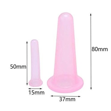 Happyupcity 4PCS (2 Large+2 Small) Silicone Facial...