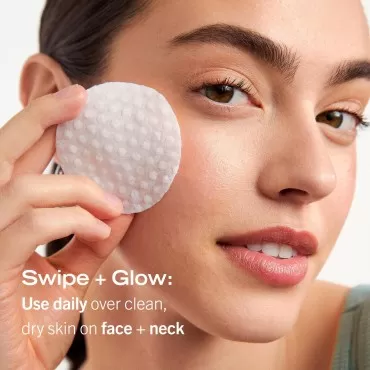 First Aid Beauty Facial Radiance Pads - Daily Exfoliating Pads with AHA that Help Tone & Brighten Skin - 60 Count
