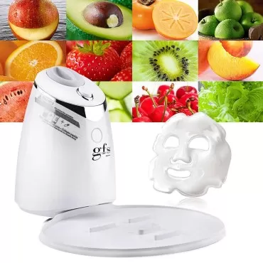 G FASHION STYLE Face Mask Maker Machine Kit WITH 32 COLLAGEN PILLS, Fruit Vegetable DIY Automatic Facial Mask Maker Machine, Face Mask Machine Maker, Beauty Facial Home SPA, (Voice Prompts Version)