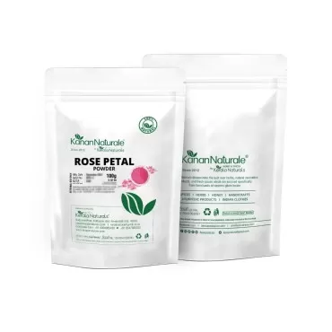 Rose Petals powder for Anti aging 100gm - Skin Glowing, Fairness and improve Complexion