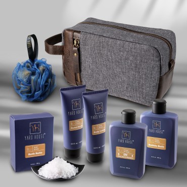 YARD HOUSE All Natural Bath and Body Spa Gift Bask...