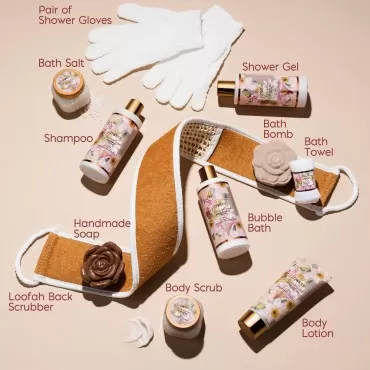 Christmas Gift Set, Bath and Body Gift Set for Wom...