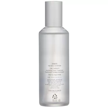 The Face Shop The Therapy Hydrating tonic Treatment | toner & Treatment & Emulsion All-In-1 for Deep Skin Hydrating & Smoothing | Anti-Aging Moisture Formula, 5.0 Fl Oz