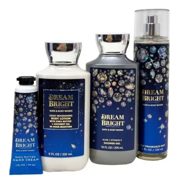 Bath and Body Dream Bright Gift Set Bag - Fragranc...