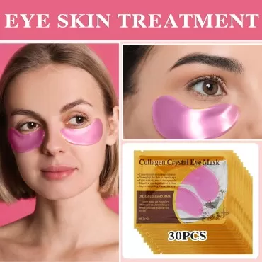 WYBLZPXZ 30 Pairs Under Eye Mask,Moisturising Unde...