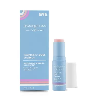 SpaScriptions Illuminate + Cool Eye Balm Niacinami...