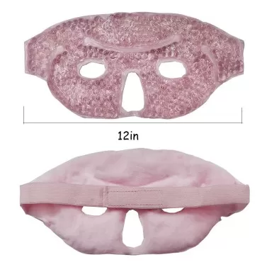 2pcs Gel Beads Face, Cold Hot Gel Face Eye Mask,Fa...