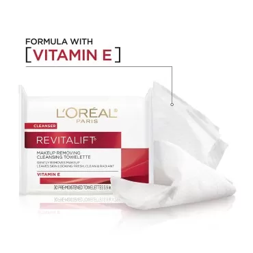 L'Oreal Paris Revitalift Makeup Removing Facial Cl...