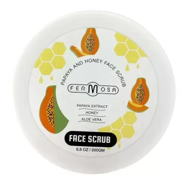 Fermosa Papaya & Honey Facial Scrub - 6.8oz/200g