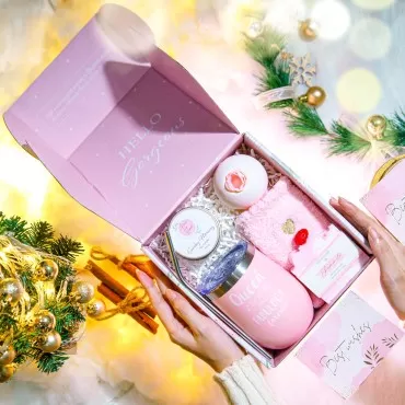 6pc Luxury Spa Christmas Gifts for Women - Xmas Tu...