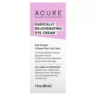 ACURE Radically Rejuvenating Eye Cream, 1 Fl. OZ. ...