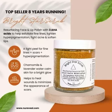 NuRevealSkincare - BRIGHT STAR SCRUB RESURFACING F...