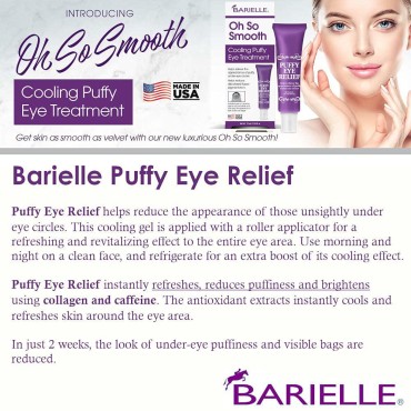 BARIELLE Oh So Smooth Cooling Puffy Eye Treatment ...