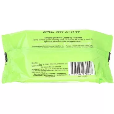 Garnier SkinActive Clean + Refreshing Remover Cleansing Towelettes 25 ea